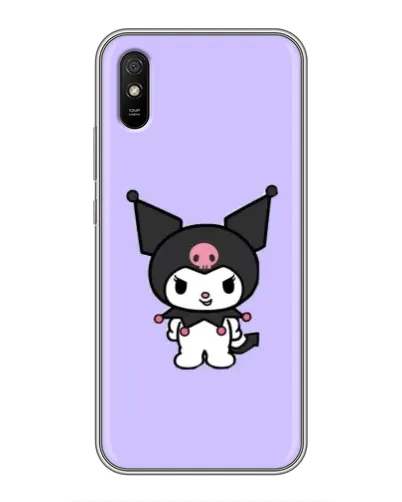 Чехол для Xiaomi Redmi 9A с картинкой «Kuromi — нежный фиолетовый»