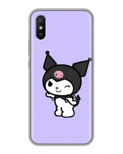 Чохол для Xiaomi Redmi 9A з картинкою «Класична Kuromi» Чохол для Xiaomi Redmi 9A з картинкою «Класична Kuromi»