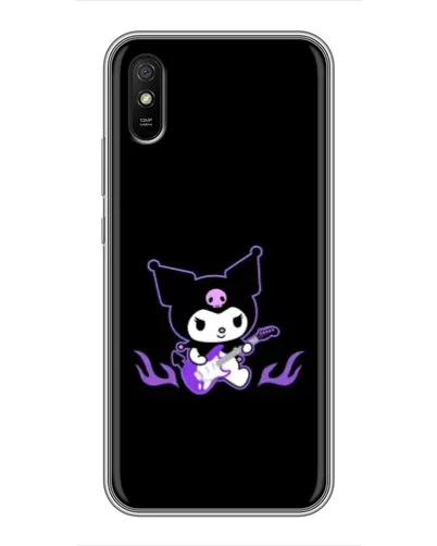 Чехол для Xiaomi Redmi 9A с картинкой «Электрическая Kuromi»