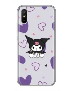 Чохол для Xiaomi Redmi 9A з картинкою «Kuromi та лавандові серця» Чохол для Xiaomi Redmi 9A з картинкою «Kuromi та лавандові серця»