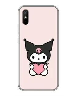Чохол для Xiaomi Redmi 9A з картинкою «Kuromi та серце» Чохол для Xiaomi Redmi 9A з картинкою «Kuromi та серце»