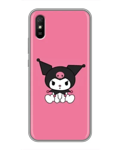 Чехол для Xiaomi Redmi 9A с картинкой «Хмурая Kuromi»