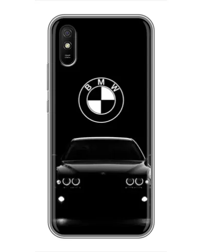 Чехол для Xiaomi Redmi 9A с картинкой «BMW — взгляд из темноты»