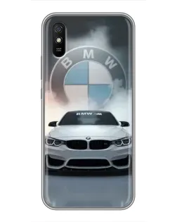 Чехол для Xiaomi Redmi 9A с картинкой «BMW в белом дыму» Чехол для Xiaomi Redmi 9A с картинкой «BMW в белом дыму»