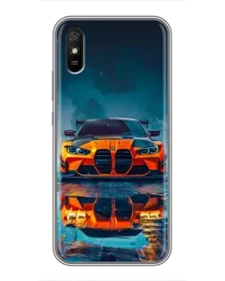 Чехол для Xiaomi Redmi 9A с картинкой «BMW — золотая эмблема» Чехол для Xiaomi Redmi 9A с картинкой «BMW — золотая эмблема»