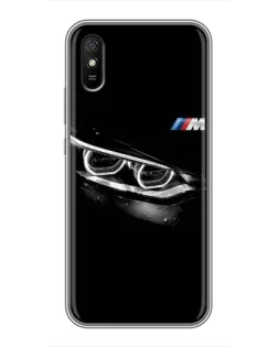 Чехол для Xiaomi Redmi 9A с картинкой «BMW — взгляд тигра» Чехол для Xiaomi Redmi 9A с картинкой «BMW — взгляд тигра»