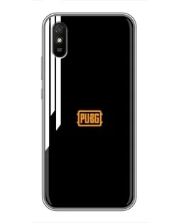 Чехол для Xiaomi Redmi 9A с картинкой «PUBG — вертикальные линии»
