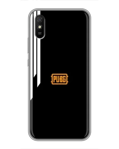 Чехол для Xiaomi Redmi 9A с картинкой «PUBG — вертикальные линии»