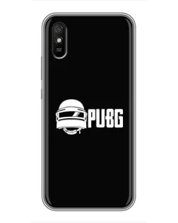 Чехол для Xiaomi Redmi 9A с картинкой «PUBG — классический лого»