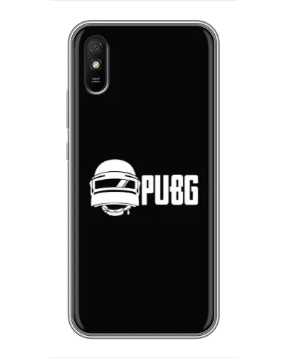 Чехол для Xiaomi Redmi 9A с картинкой «PUBG — классический лого»