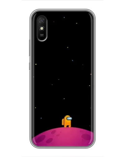 Чехол для Xiaomi Redmi 9A с картинкой «Одинокий герой на планете»