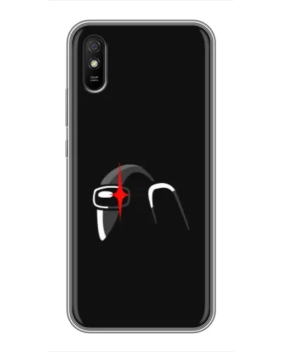 Чехол для Xiaomi Redmi 9A с картинкой «Among Us шлем»
