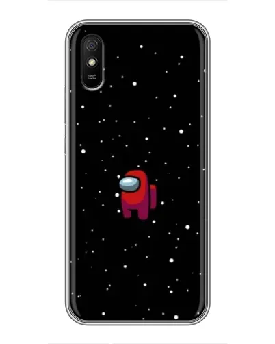 Чехол для Xiaomi Redmi 9A с картинкой «Красный Among Us»