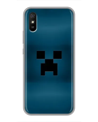 Чехол для Xiaomi Redmi 9A с картинкой «Крипер текстура»