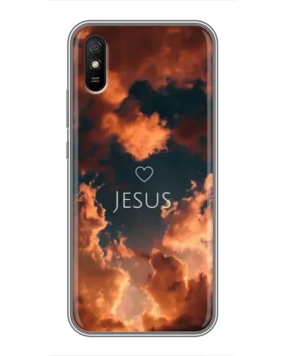 Чехол для Xiaomi Redmi 9A с картинкой «Сияние Имени Jesus»