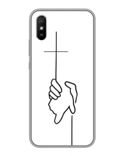 Чохол для Xiaomi Redmi 9A з картинкою «Рука тримає»