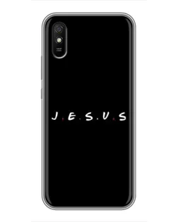 Чехол для Xiaomi Redmi 9A с картинкой «Точки веры J.E.S.U.S.»