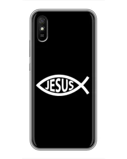 Чехол для Xiaomi Redmi 9A с картинкой «Классический Jesus»