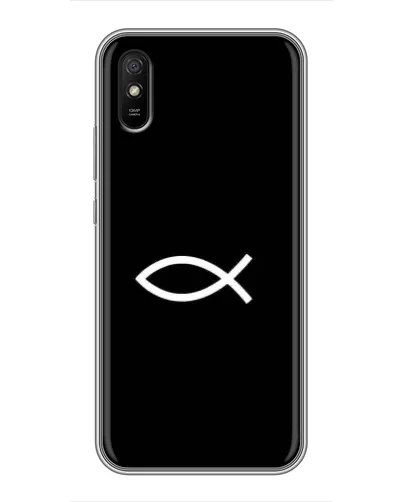 Чехол для Xiaomi Redmi 9A с картинкой «Символ рыбы Jesus» Чехол для Xiaomi Redmi 9A с картинкой «Символ рыбы Jesus»