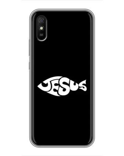 Чехол для Xiaomi Redmi 9A с картинкой «Рыба Jesus» Чехол для Xiaomi Redmi 9A с картинкой «Рыба Jesus»
