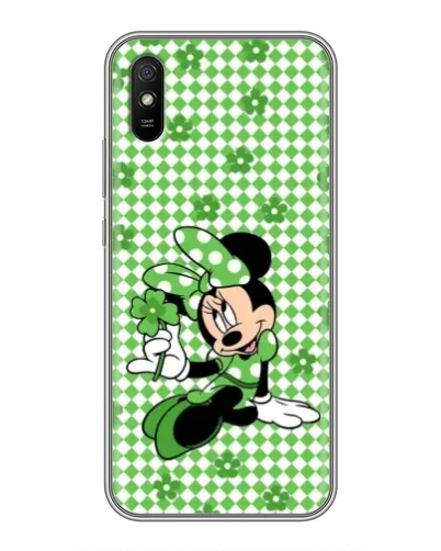 Чехол для Xiaomi Redmi 9A с картинкой «Mickey в клетку»