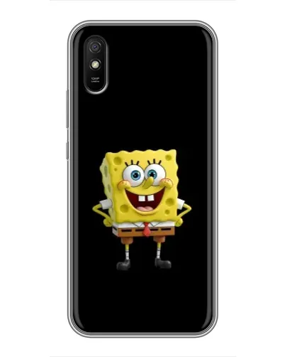 Чехол для Xiaomi Redmi 9A с картинкой «Классический Губка Боб»