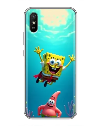 Чохол для Xiaomi Redmi 9A з картинкою «Спанч Боб під водою» Чохол для Xiaomi Redmi 9A з картинкою «Спанч Боб під водою»