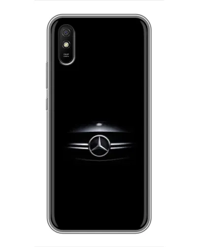 Чехол для Xiaomi Redmi 9A с картинкой «Mercedes — абстрактные линии»