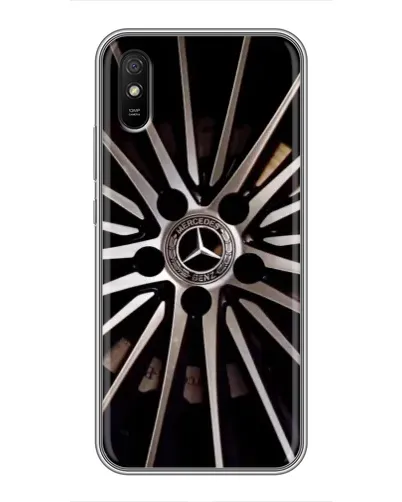 Чехол для Xiaomi Redmi 9A с картинкой «Диск Mercedes»