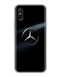 Чохол для Xiaomi Redmi 9A з картинкою «Mercedes на металі» Чохол для Xiaomi Redmi 9A з картинкою «Mercedes на металі»