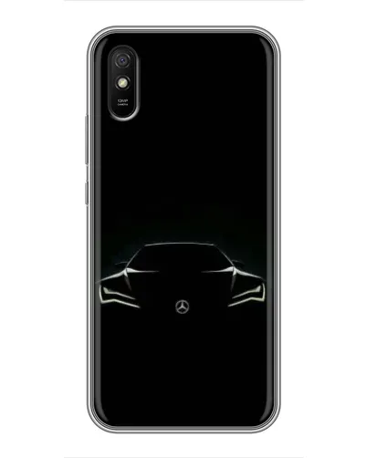 Чохол для Xiaomi Redmi 9A з картинкою «Mercedes — силует авто» Чохол для Xiaomi Redmi 9A з картинкою «Mercedes — силует авто»
