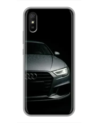 Чехол для Xiaomi Redmi 9A с картинкой «Audi — детализация кузова» Чехол для Xiaomi Redmi 9A с картинкой «Audi — детализация кузова»