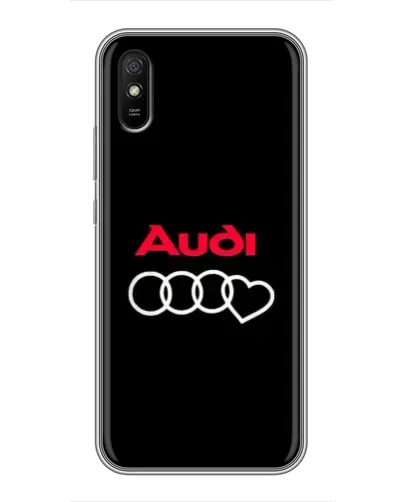 Чехол для Xiaomi Redmi 9A с картинкой «Логотип Audi Heart» Чехол для Xiaomi Redmi 9A с картинкой «Логотип Audi Heart»