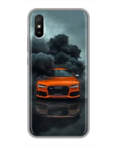 Чехол для Xiaomi Redmi 9A с картинкой «Audi в облаках дыма» Чехол для Xiaomi Redmi 9A с картинкой «Audi в облаках дыма»