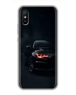 Чехол для Xiaomi Redmi 9A с картинкой «Audi — хищный взгляд»
