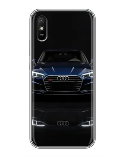 Чехол для Xiaomi Redmi 9A с картинкой «Audi — ночное отражение» Чехол для Xiaomi Redmi 9A с картинкой «Audi — ночное отражение»