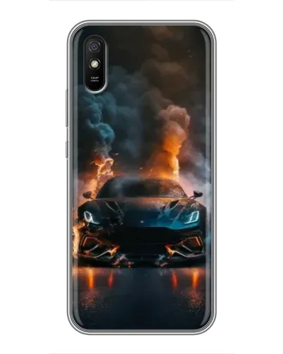 Чехол для Xiaomi Redmi 9A с картинкой «Lamborghini дымная эстетика» Чехол для Xiaomi Redmi 9A с картинкой «Lamborghini дымная эстетика»