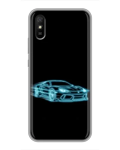 Чехол для Xiaomi Redmi 9A с картинкой «Неоновый контур Lamborghini» Чехол для Xiaomi Redmi 9A с картинкой «Неоновый контур Lamborghini»