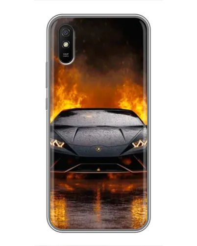 Чехол для Xiaomi Redmi 9A с картинкой «Lamborghini в огне» Чехол для Xiaomi Redmi 9A с картинкой «Lamborghini в огне»