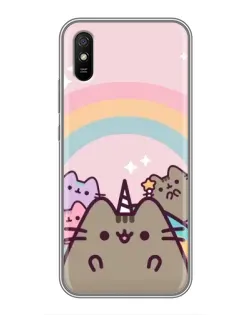 Чехол для Xiaomi Redmi 9A с картинкой «Единорог Pusheen»