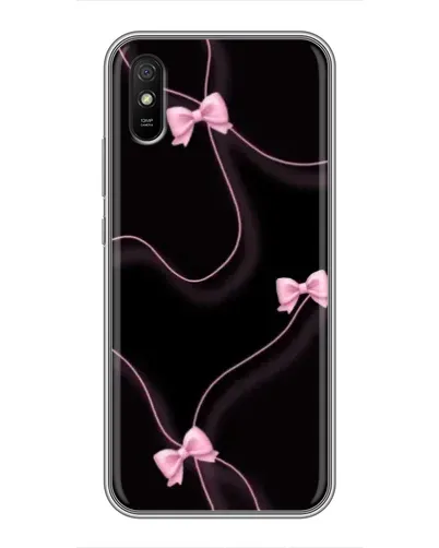 Чехол для Xiaomi Redmi 9A с картинкой «Розовые ленты»