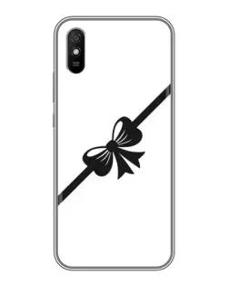 Чехол для Xiaomi Redmi 9A с картинкой «Диагональный бант»