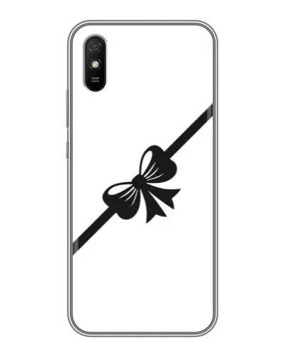 Чехол для Xiaomi Redmi 9A с картинкой «Диагональный бант»