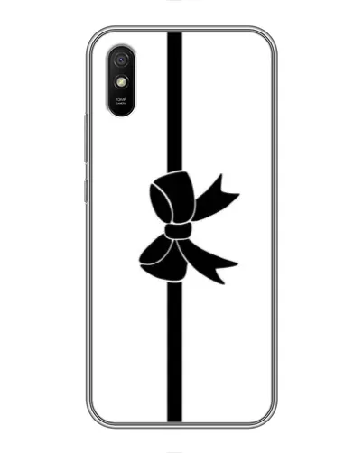 Чехол для Xiaomi Redmi 9A с картинкой «Вертикальный бант»