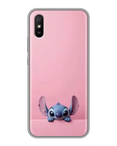 Чехол для Xiaomi Redmi 9A с картинкой «Stitch выглядывает»