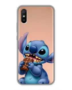 Чехол для Xiaomi Redmi 9A с картинкой «Стич ест шоколад» Чехол для Xiaomi Redmi 9A с картинкой «Стич ест шоколад»