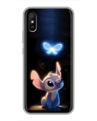 Чехол для Xiaomi Redmi 9A с картинкой «Сияющий Стич»