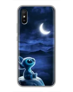 Чехол для Xiaomi Redmi 9A с картинкой «Лунная ночь Стича» Чехол для Xiaomi Redmi 9A с картинкой «Лунная ночь Стича»