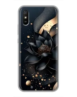 Чохол для Xiaomi Redmi 9A з картинкою «Чорний лотос» Чохол для Xiaomi Redmi 9A з картинкою «Чорний лотос»