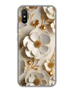 Чохол для Xiaomi Redmi 9A з картинкою «Білі паперові квіти» Чохол для Xiaomi Redmi 9A з картинкою «Білі паперові квіти»